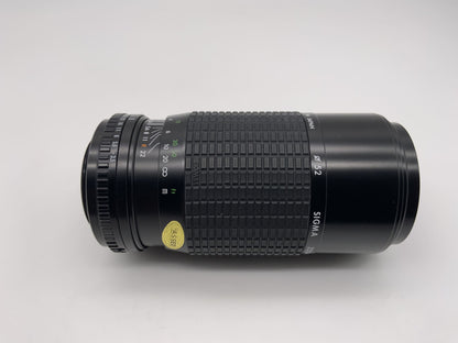 Sigma 75-210mm 1:3.5-4.5 Objektiv Zoom-K III Multi Coated Kamera Lens (M42)