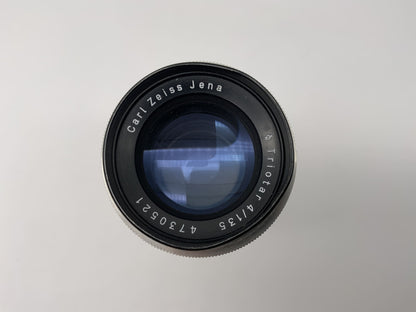 Carl Zeiss 135mm 1:4 Objektiv Triotar  Kamera Camera Lens (M42)