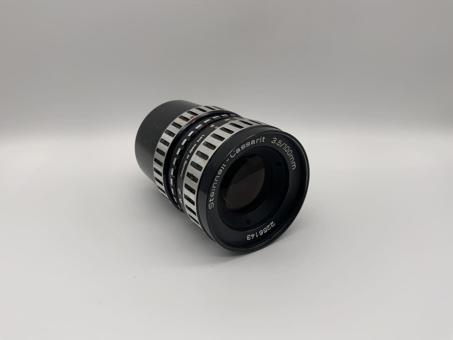 Steinheil 100mm 1:3.5 Objektiv Cassarit Kamera Camera Lens (Exa)