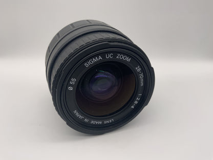 Sigma 28-70mm 1:2.8-4 Objektiv  UC Zoom AF  Kamera Lens (Nikon AF)