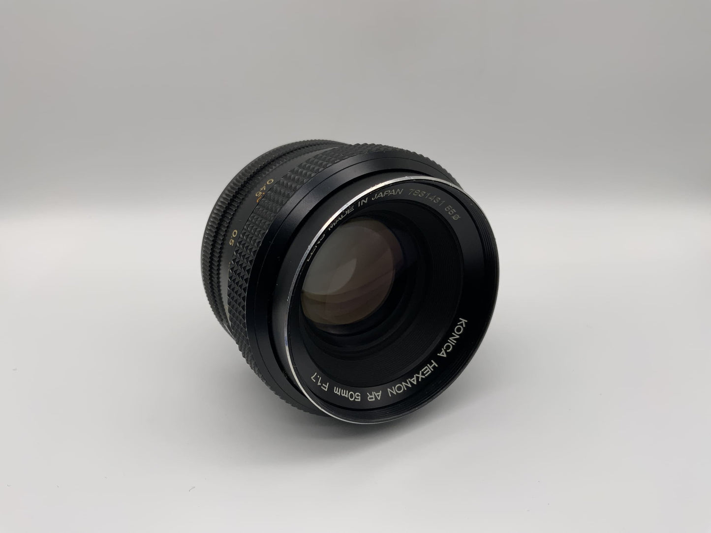 Konica 50mm 1:1.7 Objektiv Hexanon AR Kamera Camera Lens (Konica AR)