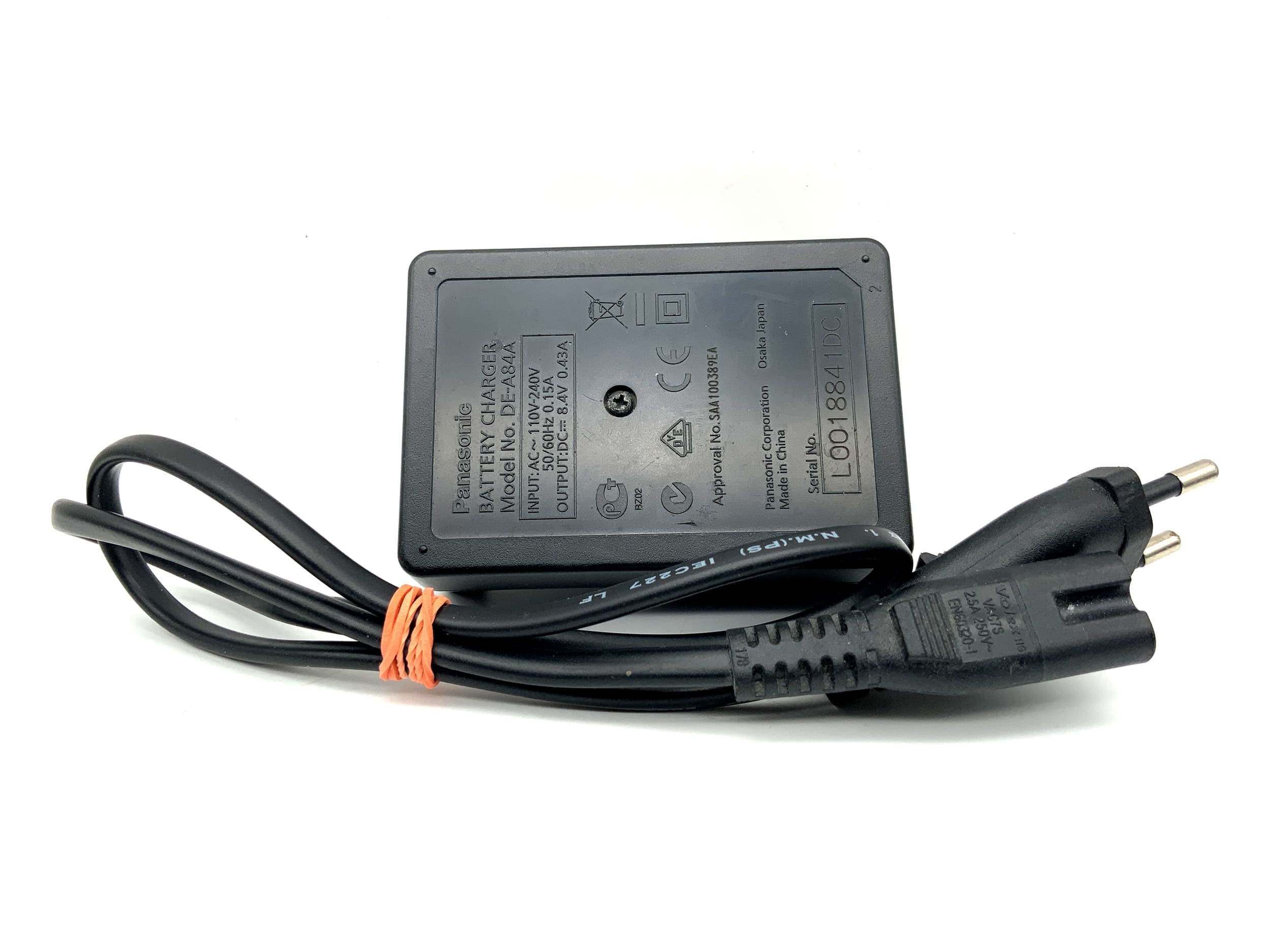 Panasonic Lumix DE-A84 A Charger DMW-BMB9 Battery Charger Power Adaptor
