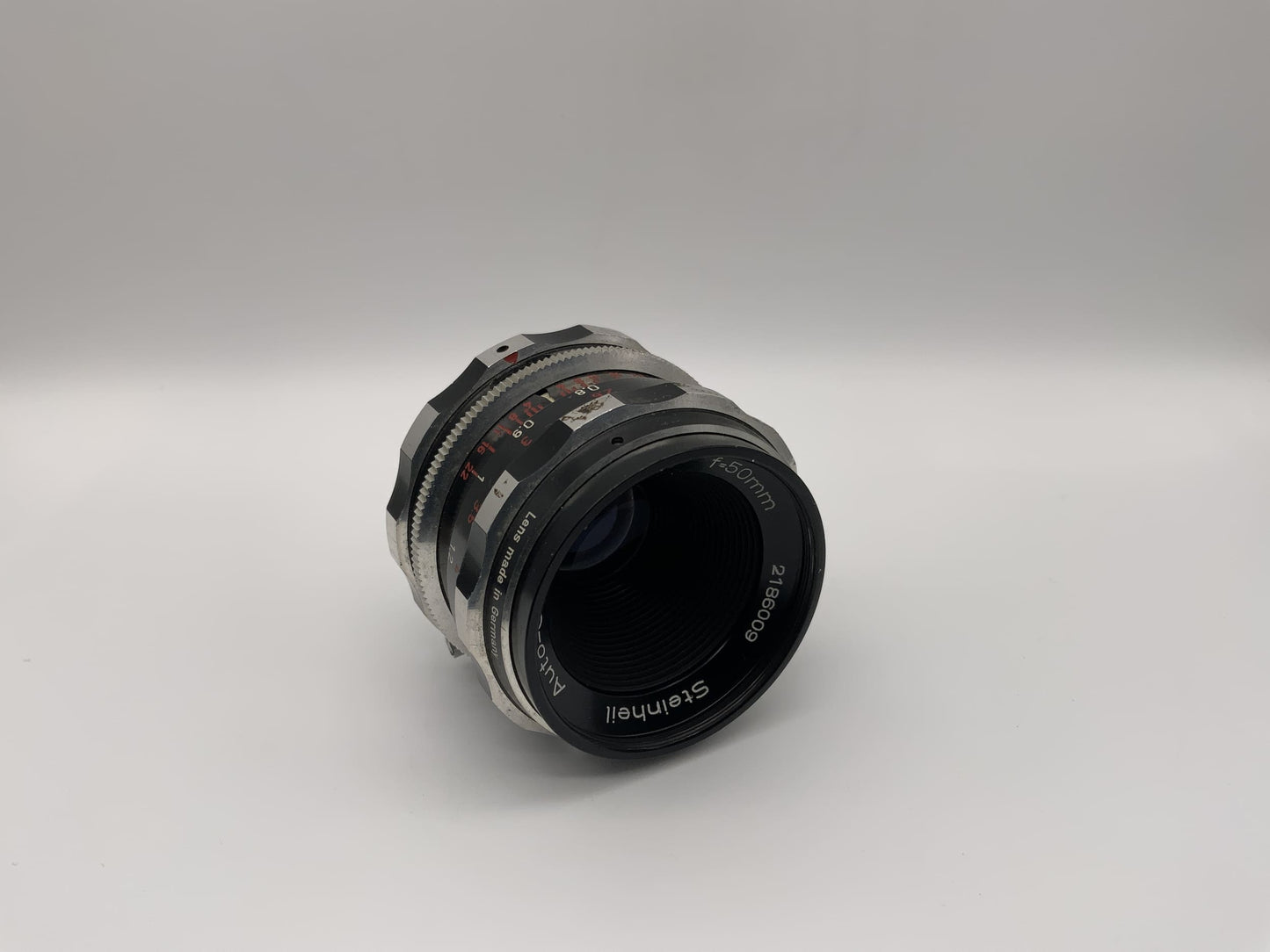 Steinheil 50mm 1:2.8 Objektiv Auto-Cassaron Zebra Kamera Camera Lens (M42)