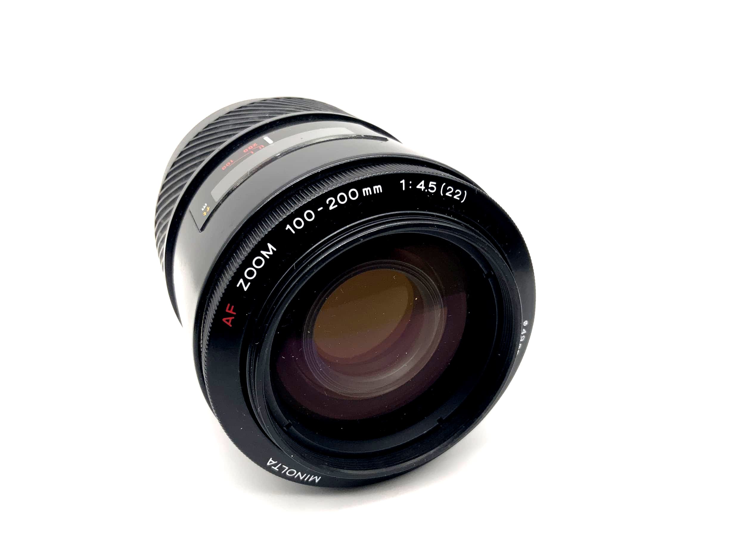 Minolta 100-200mm 1:4.5(22) Objektiv Auto Focus Kamera Lens (Minolta AF/Sony A)