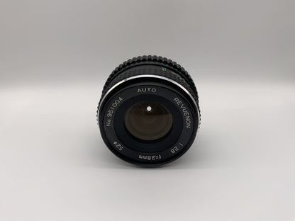 Revue 28mm 1:2.8 Objektiv Auto Revuenon Kamera Camera Lens (M42)