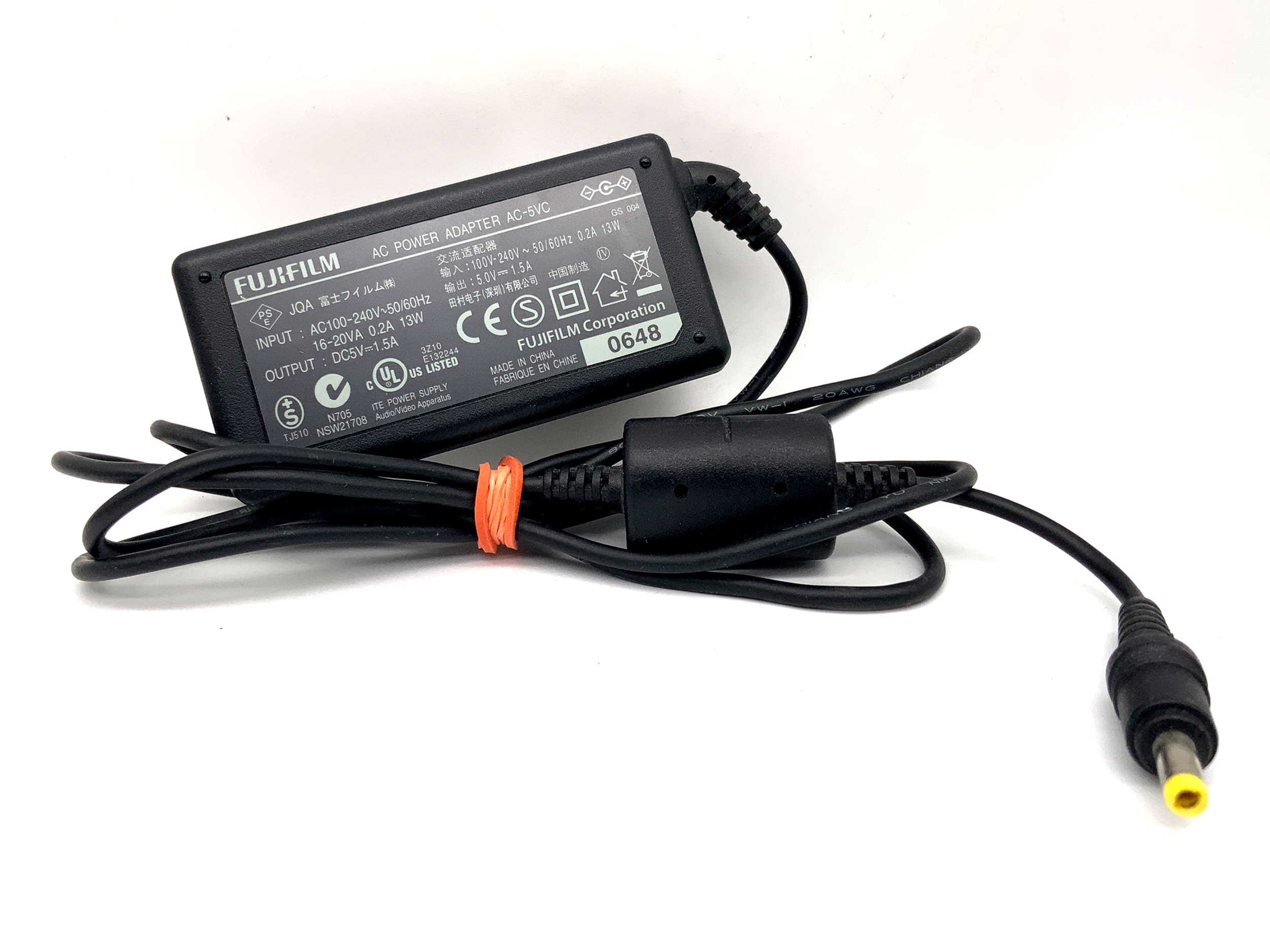 Fujifilm AC-5VC AC power supply FINEPIX S3 S2 PRO/C1D-TT