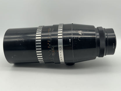 Carl Zeiss 300mm 1:4 Objektiv  aus Jena Sonnar Kamera Lens (M42) Nebel!