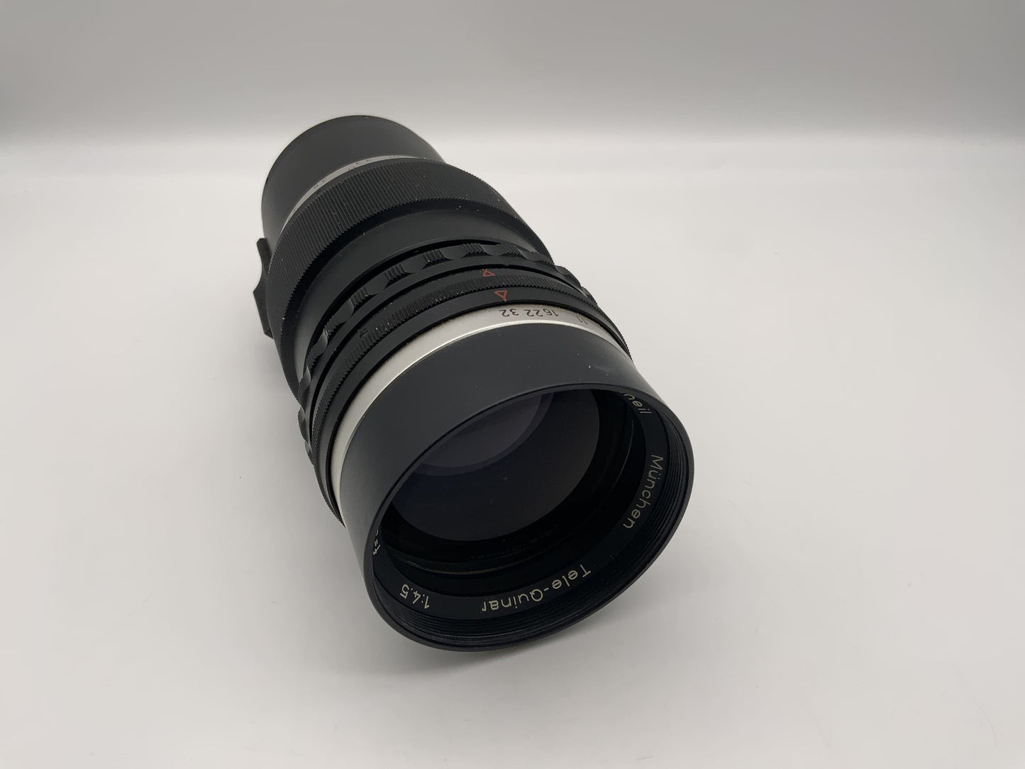 Steinheil München 300mm 1:4.5 Objektiv Tele-Quinar Kamera Camera Lens (M42)