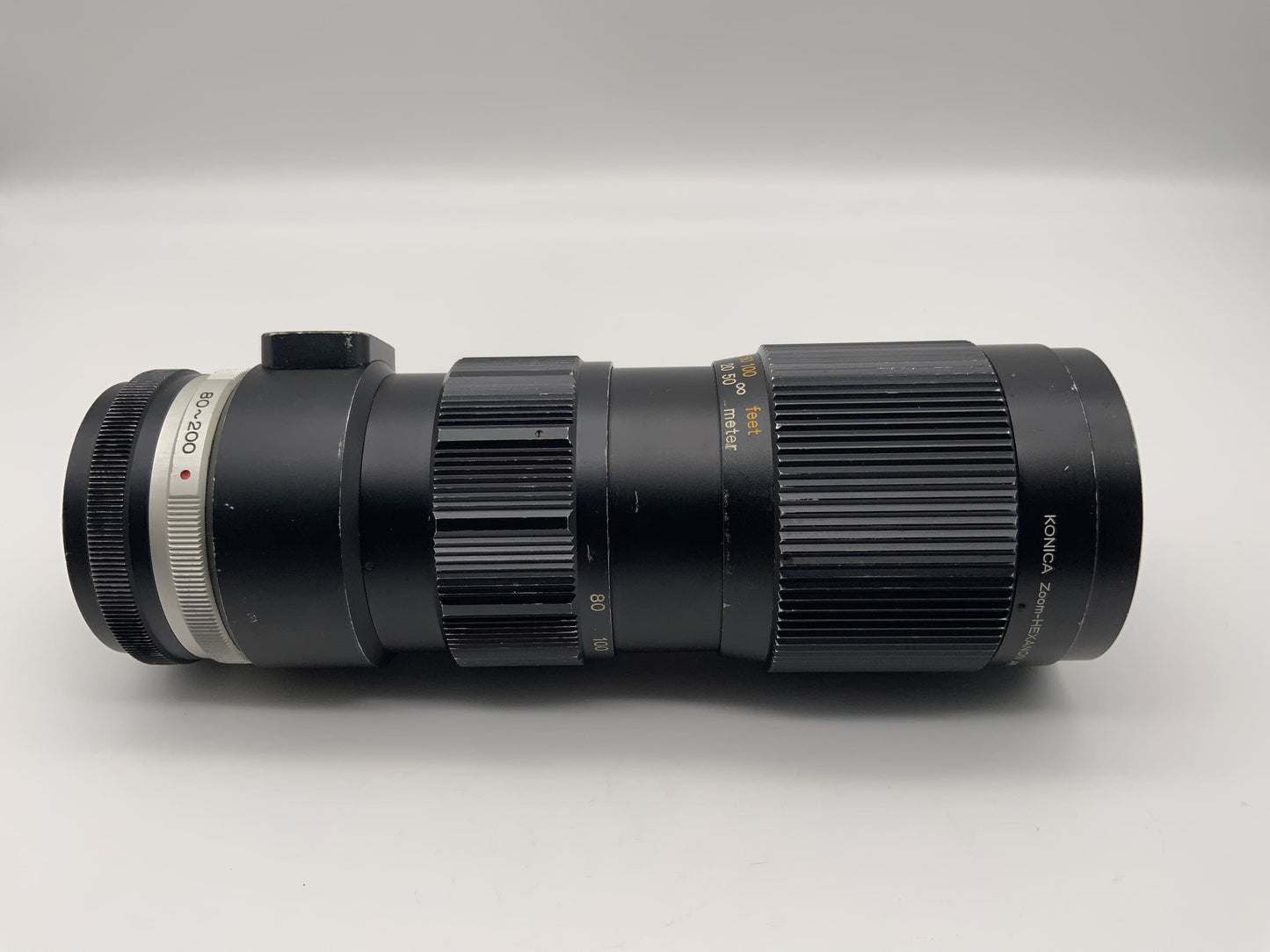 Konica 80-200mm 1:3.5 Objektiv Zoom Hexanon AR Kamera Camera Lens (Konica AR)