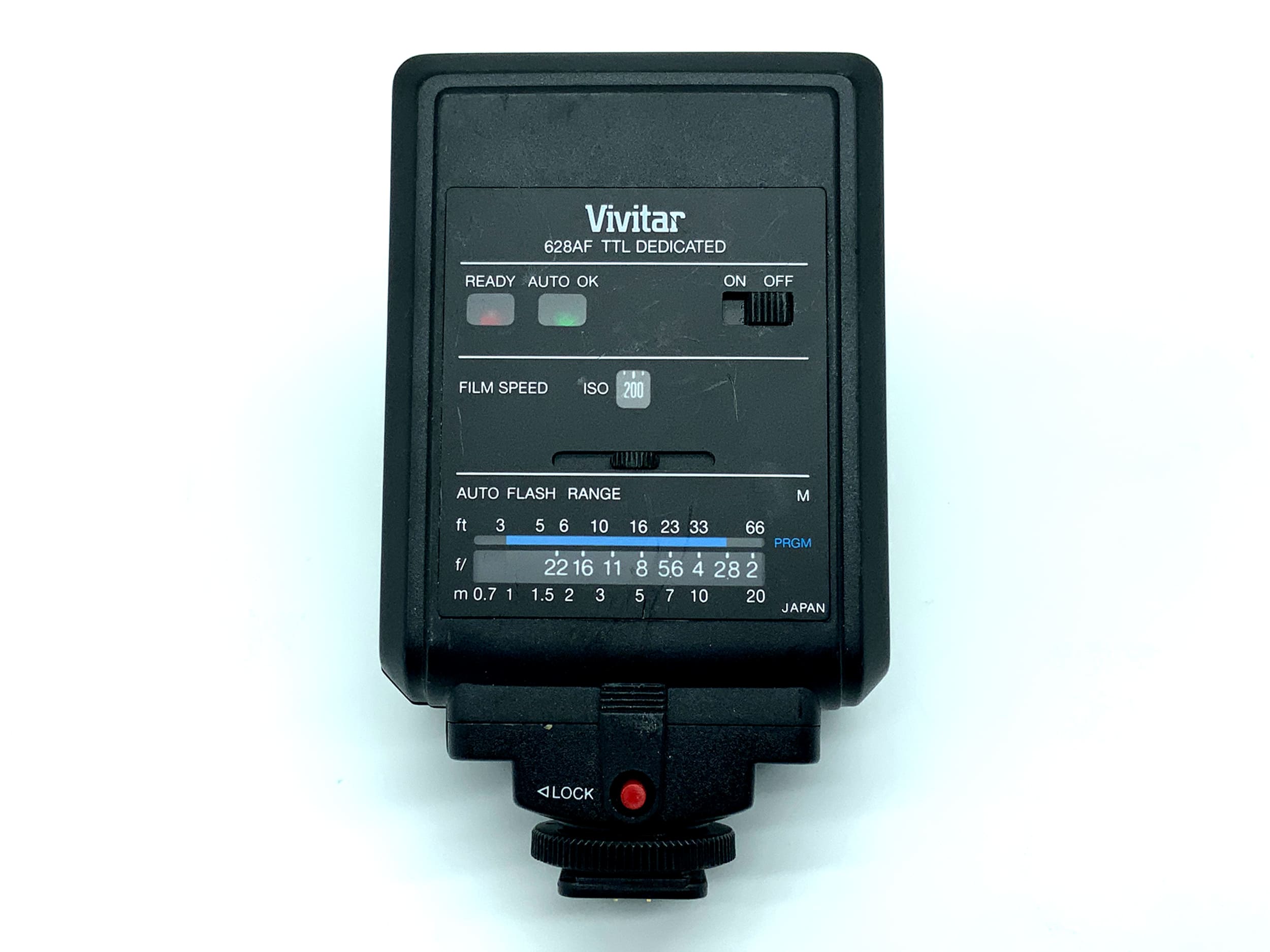 Vivitar 628 AF Blitzgerät für Minolta Kamera Blitz Aufsteckblitz Flash Licht