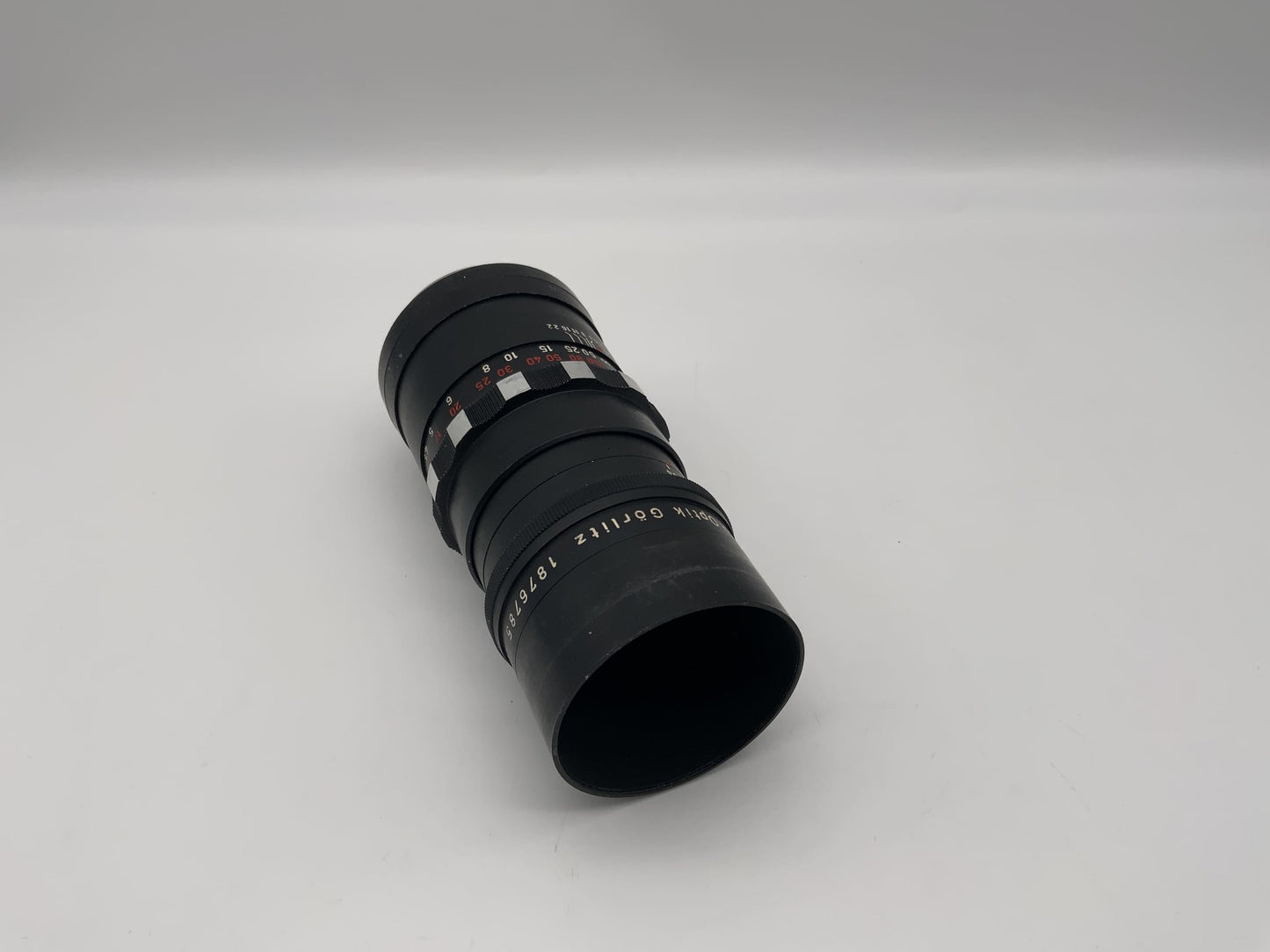 Meyer Optik Görlitz 180mm 1:5.5 Objektiv Telemegor Bokeh red V Camera Lens (M42)