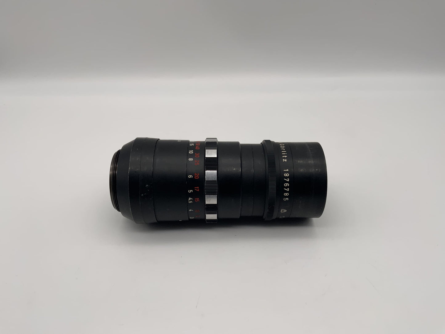 Meyer Optik Görlitz 180mm 1:5.5 Objektiv Telemegor Bokeh red V Camera Lens (M42)