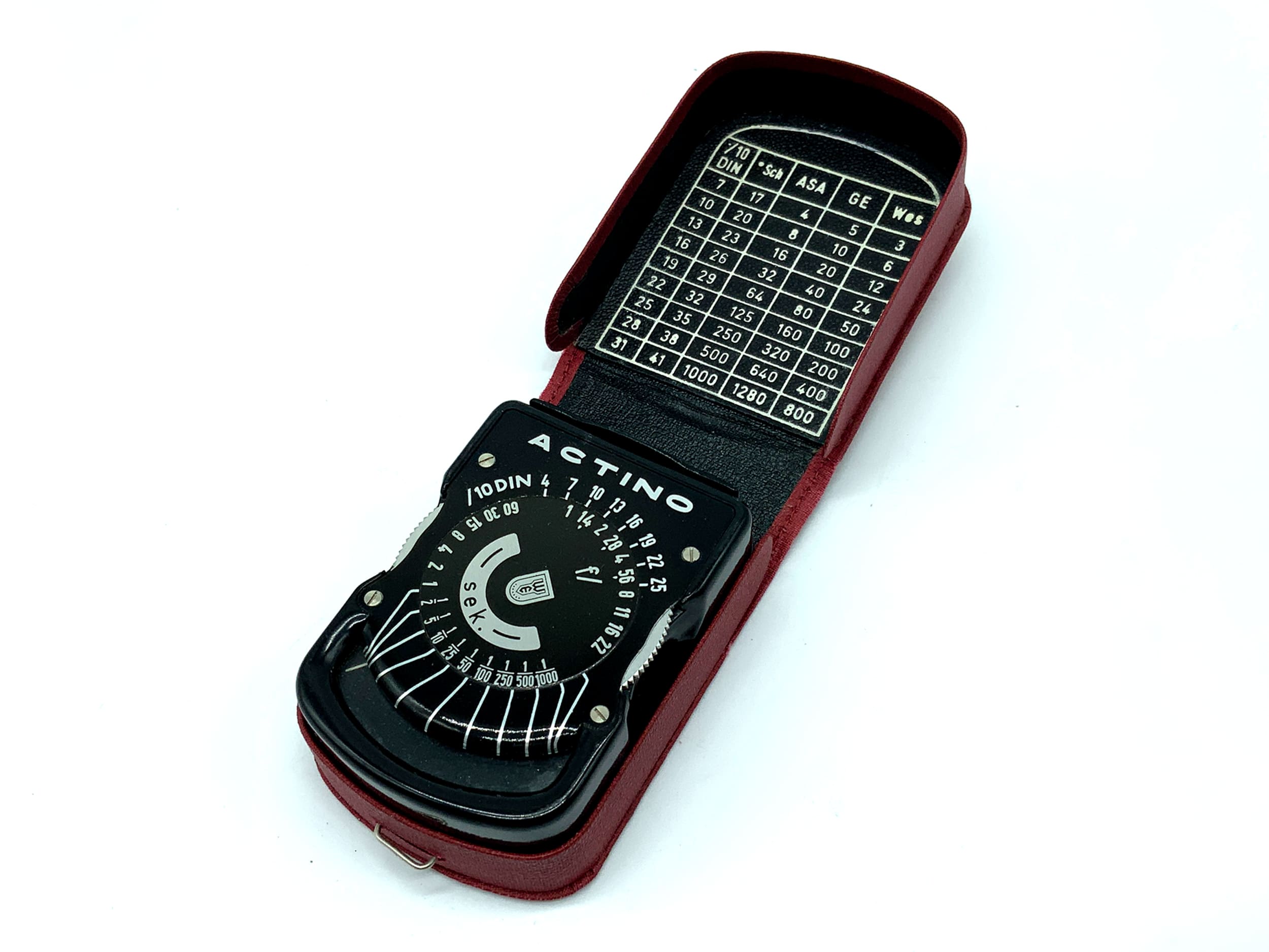 K.H. Weigand Actino Belichtungsmesser Lichtmesser light meter Lichtmeter