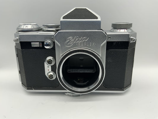 Wirgin Edixa Reflex 35mm Spiegelreflexkamera SLR Prisma Body Gehäuse (M39)