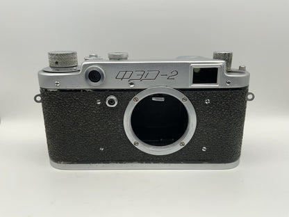 FED 2 35mm Sucherkamera Vintage USSR Kamera Body Gehäuse (M39)