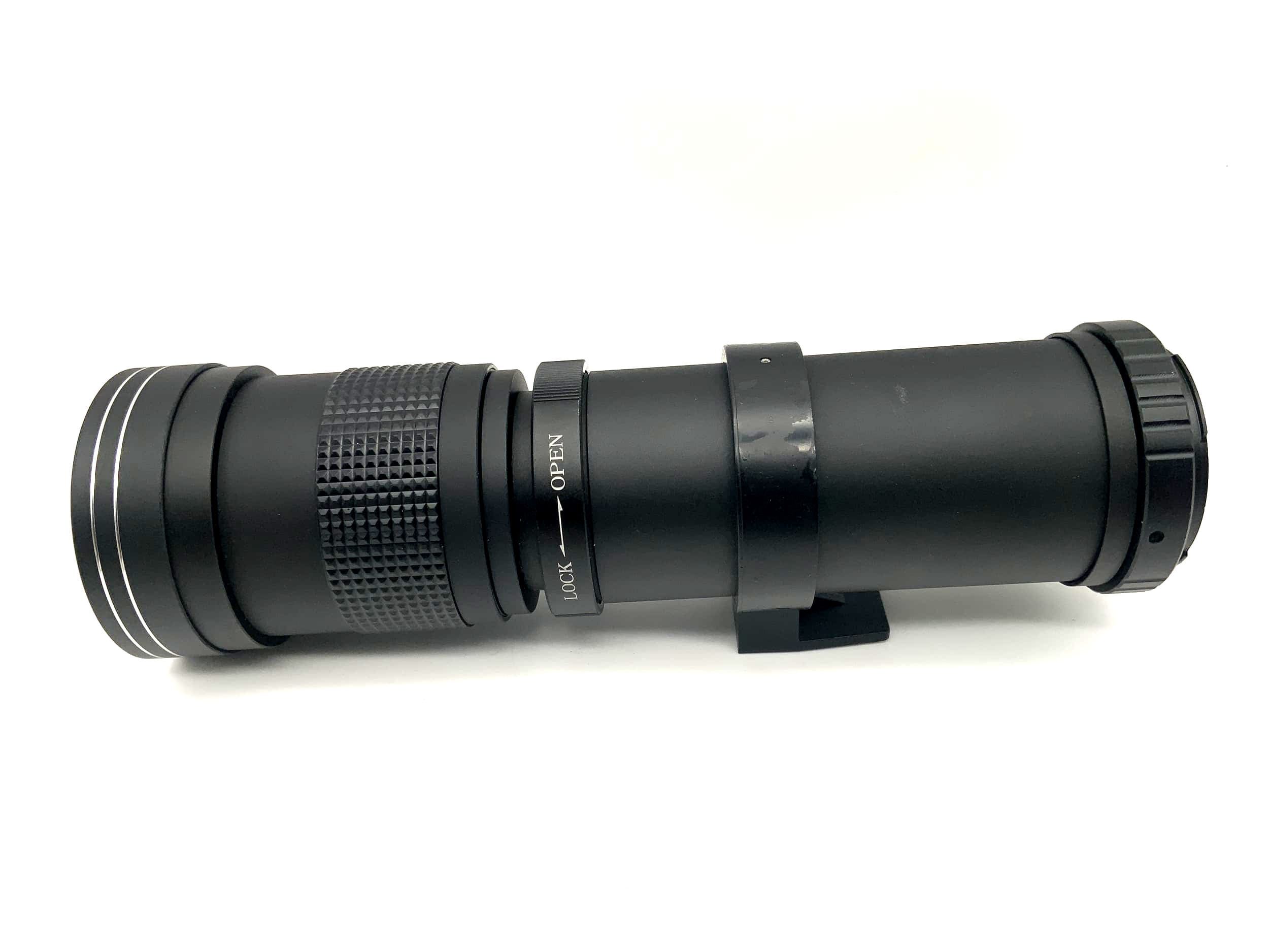 Objectif super téléobjectif 420 mm-800 mm 1:8,3 pour appareil photo (Canon EF)