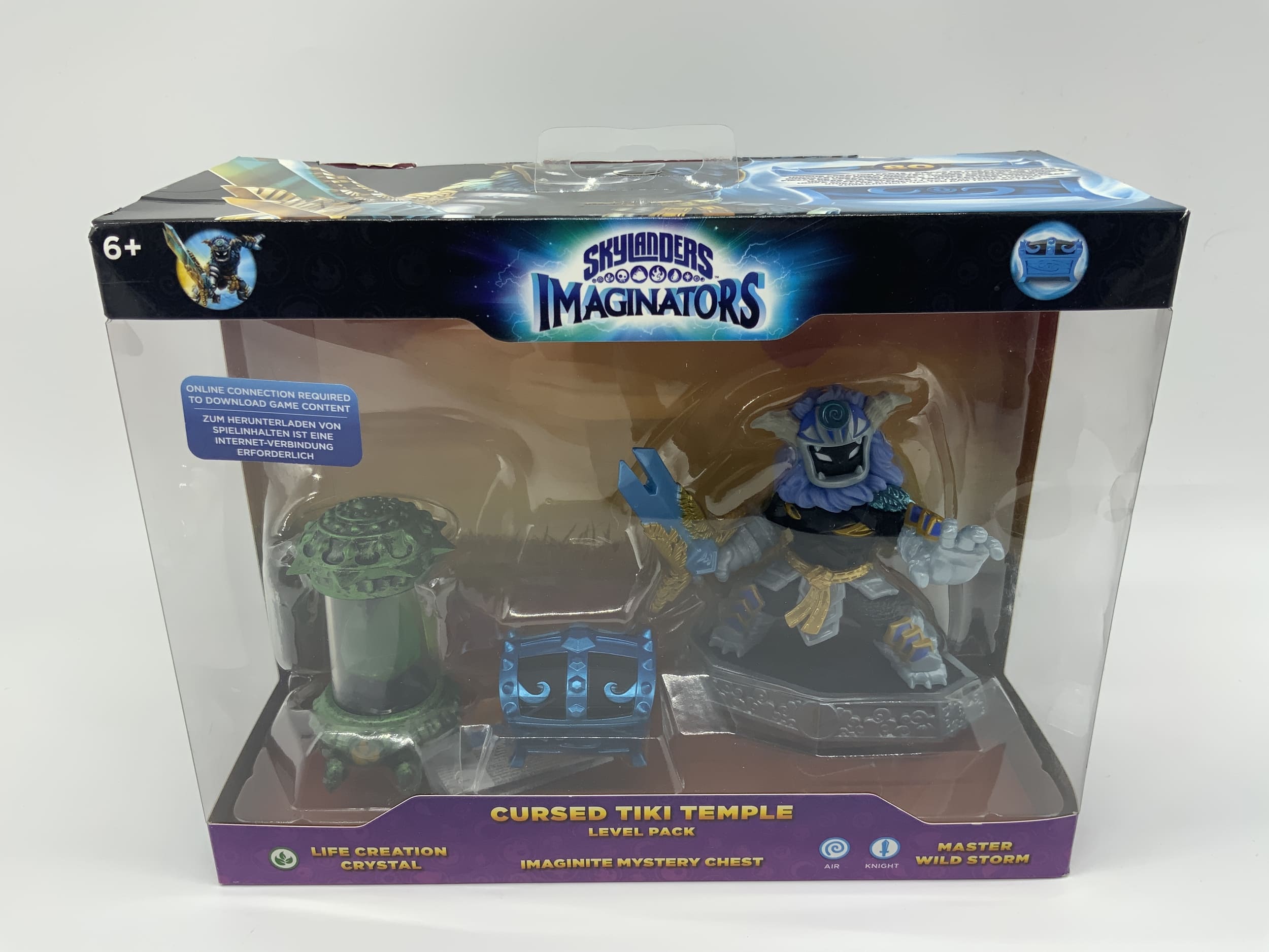 Skylanders Imaginators Cursed Tiki Temple Level Pack in original packaging with Master Wildstorm