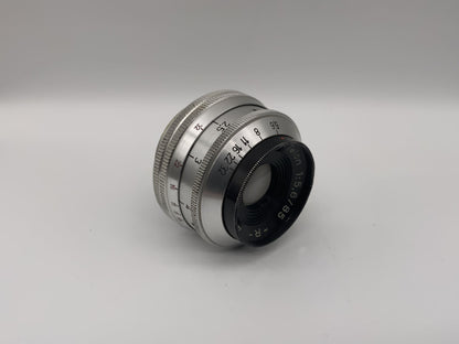 Staeble 85mm 1:5.6 Objektiv Telon -R- Kamera Camera Lens (M39 Paxette)