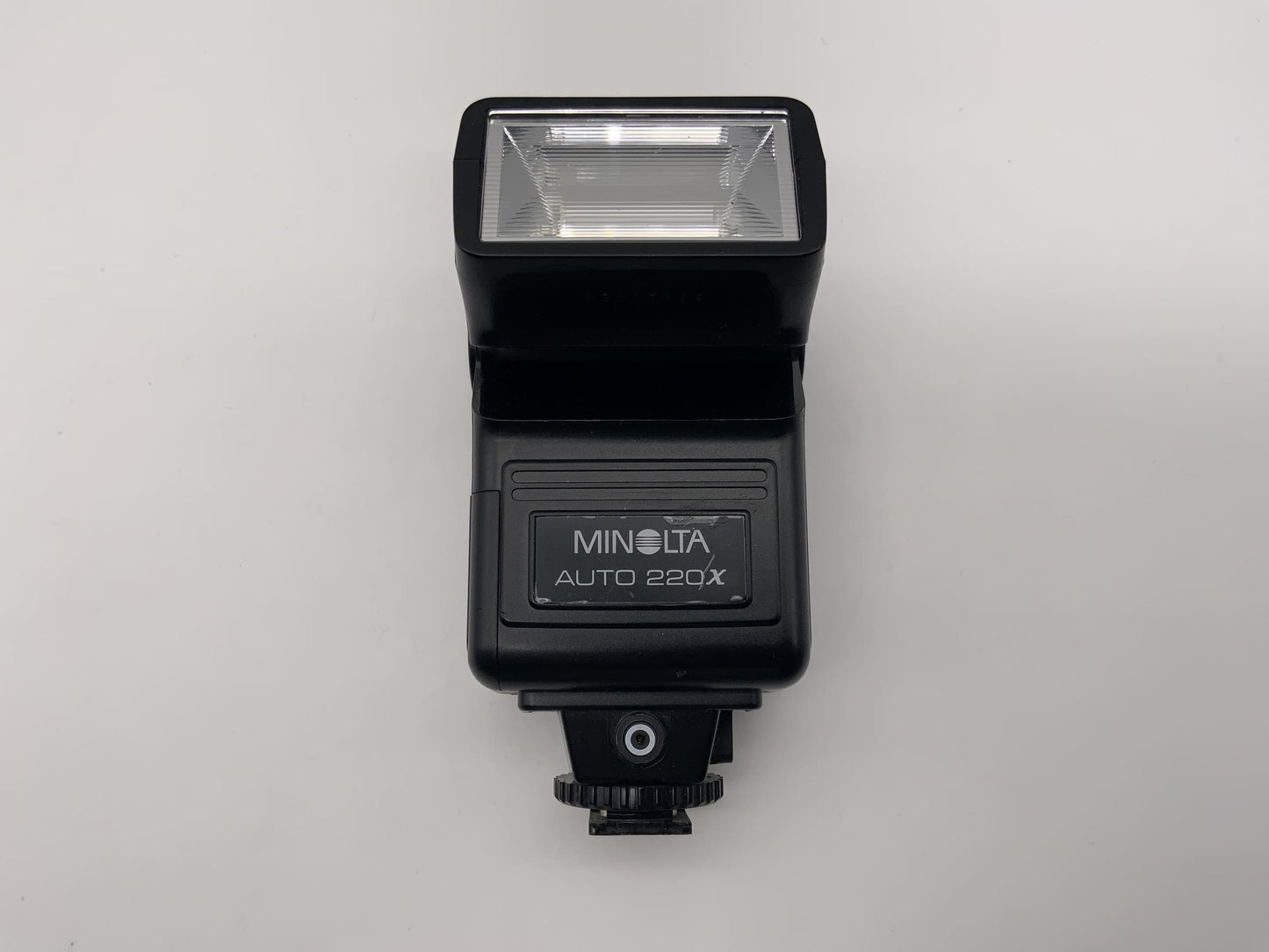 Minolta Auto 220x Camera Flash Speedlight Attachment Flash Light