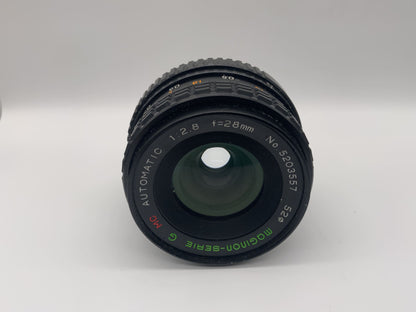 Maginon 28mm 1:2.8 Objektiv Serie G MC Multi Coated Automatic Camera Lens (M42)