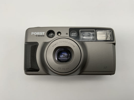 Appareil photo analogique Porst V2000 appareil photo compact 35 mm autofocus point &amp; shoot