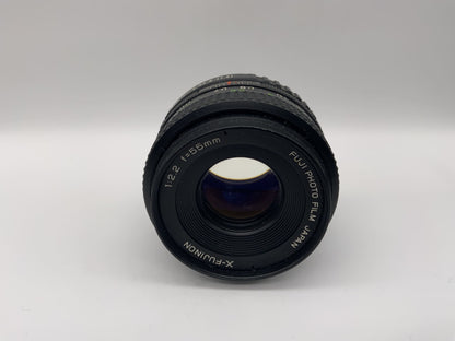 Fuji 55mm 1:2.2 Objektiv X-Fujinon Kamera Camera Lens (Fujica X)