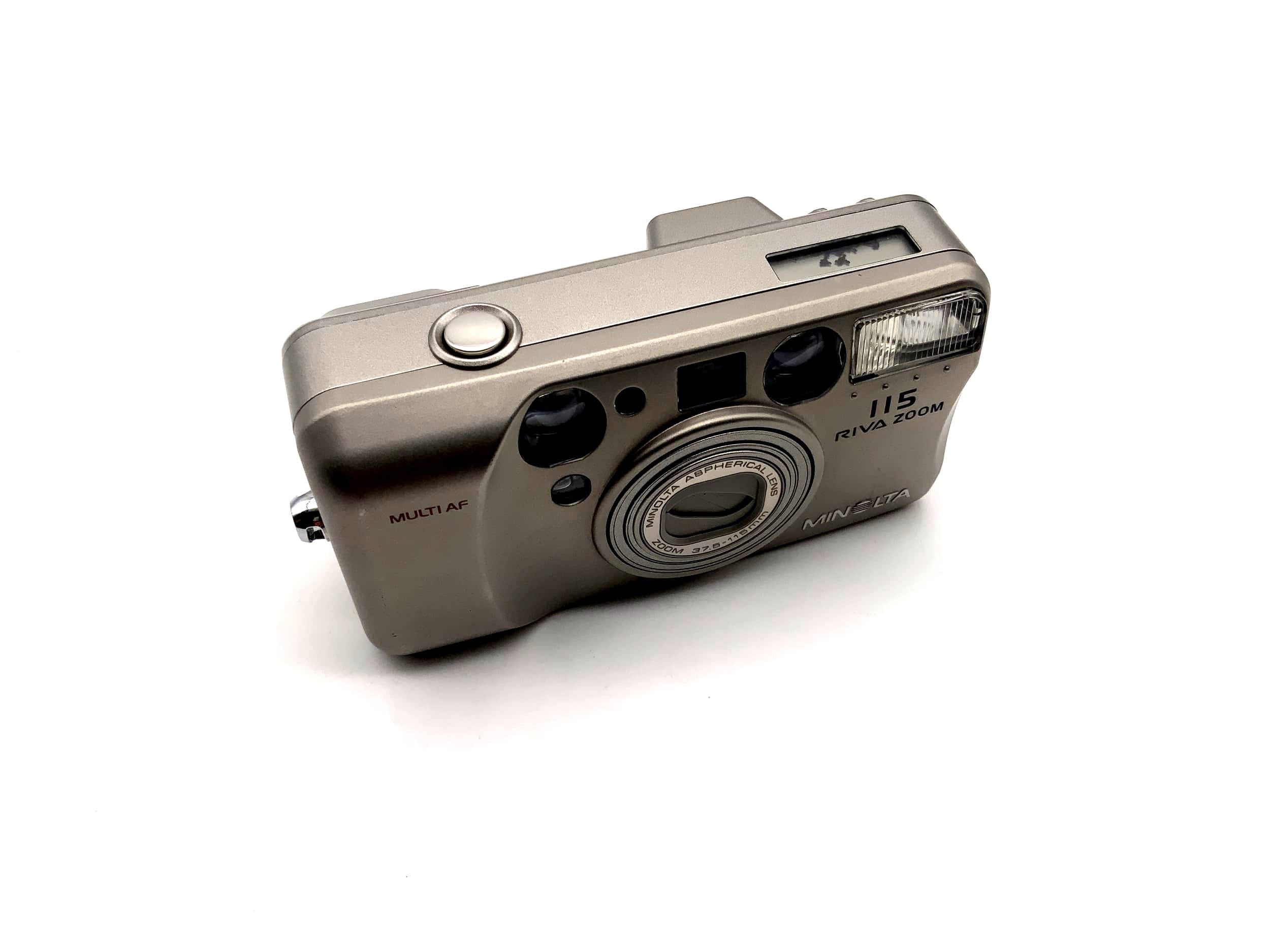 Minolta Riva Zoom 115 compact camera Point&amp;Shoot Camera 35mm