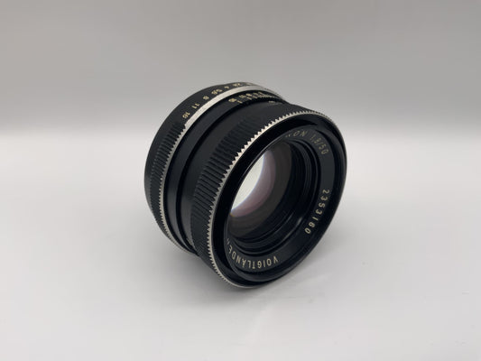 Voigtländer 50mm 1:1.8 Objektiv Color Ultron Kamera Camera Lens (Rollei QBM)