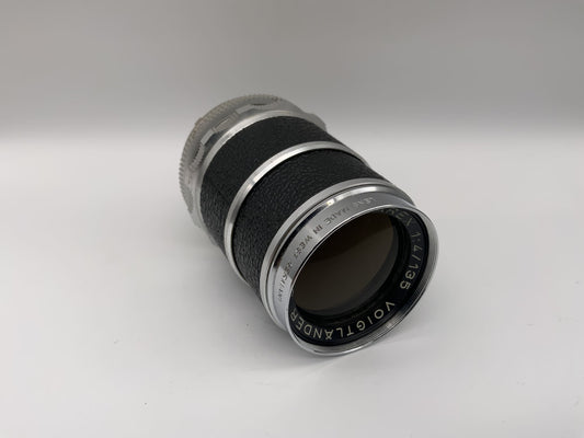 Voigtländer 135mm 1:4 Objektiv Super Dynarex Compur Camera Lens (DKL Bessamatic)