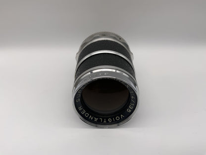 Voigtländer 135mm 1:4 Objektiv Super Dynarex Compur Camera Lens (DKL Bessamatic)