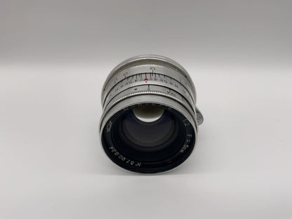 KMZ 5cm 1:2 Objektiv Jupiter 8 red P 50mm Kamera Camera Lens (M39)