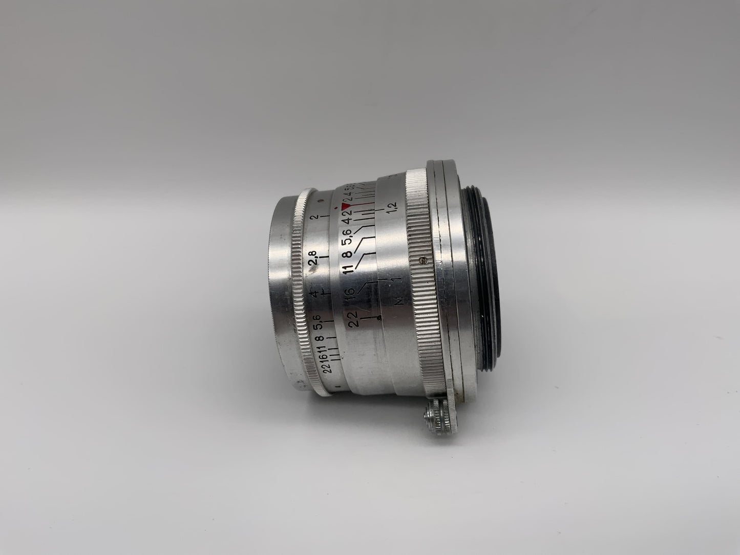 KMZ 5cm 1:2 Objektiv Jupiter 8 red P 50mm Kamera Camera Lens (M39)