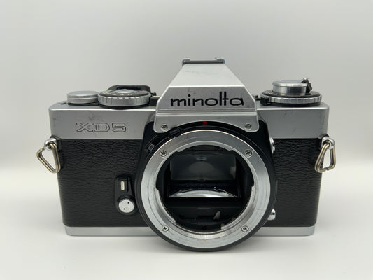 Minolta XD 5 35mm Spiegelreflexkamera SLR Body Gehäuse (Minolta MD) !Beli defekt