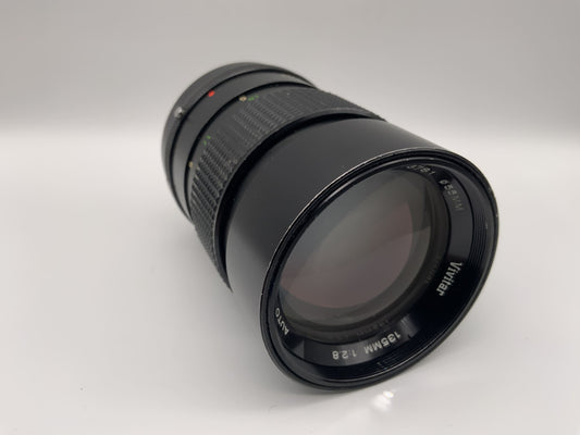 Vivitar 135mm 1:2.8 Objektiv Auto Telephoto Kamera Camera Lens (Konica AR)