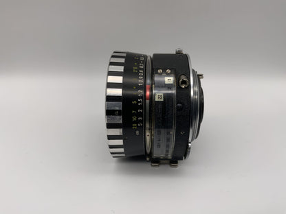 Schneider Kreuznach 35mm 1:2.8 Objektiv Curtagon Zebra Kamera Camera Lens (M42)