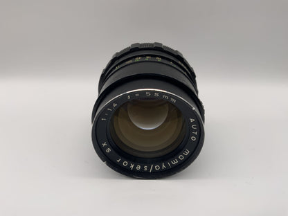 Mamiya 55mm 1:1.4 Objektiv Auto mamiya/sekor sx Thorium Kamera Camera Lens (M42)