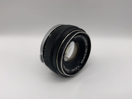 Olympus 50mm 1:1.8 Objektiv Auto-S OM-System F.Zuiko Camera Lens (Olympus OM)