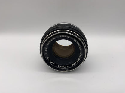 Olympus 50mm 1:1.8 Objektiv Auto-S OM-System F.Zuiko Camera Lens (Olympus OM)