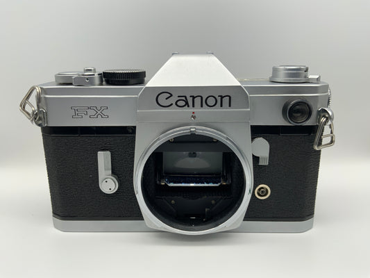 Canon FX 35mm Spiegelreflexkamera SLR Body Gehäuse (Canon FD) !Beli defekt!