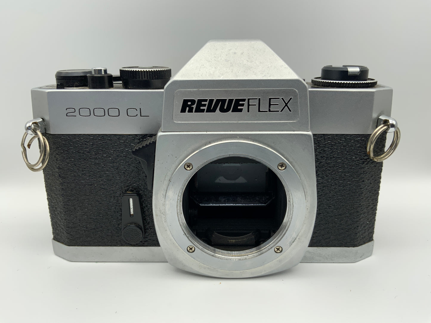 Revue Flex 2000 CL 35mm Spiegelreflexkamera SLR Body Gehäuse (M42) !Beli defekt!