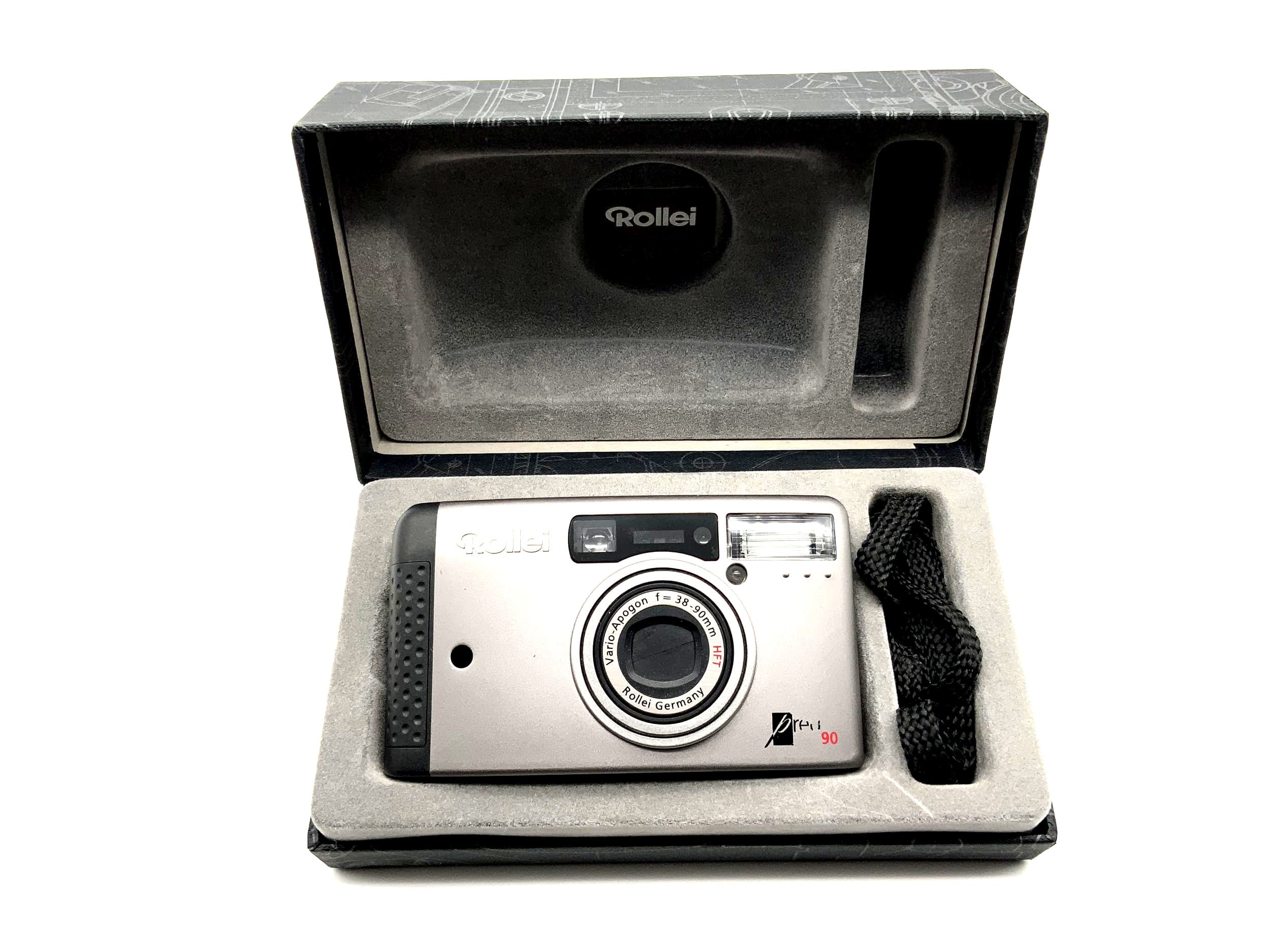 Rollei Prego 90 compact camera Point&amp;Shoot Camera 35mm OVP without battery