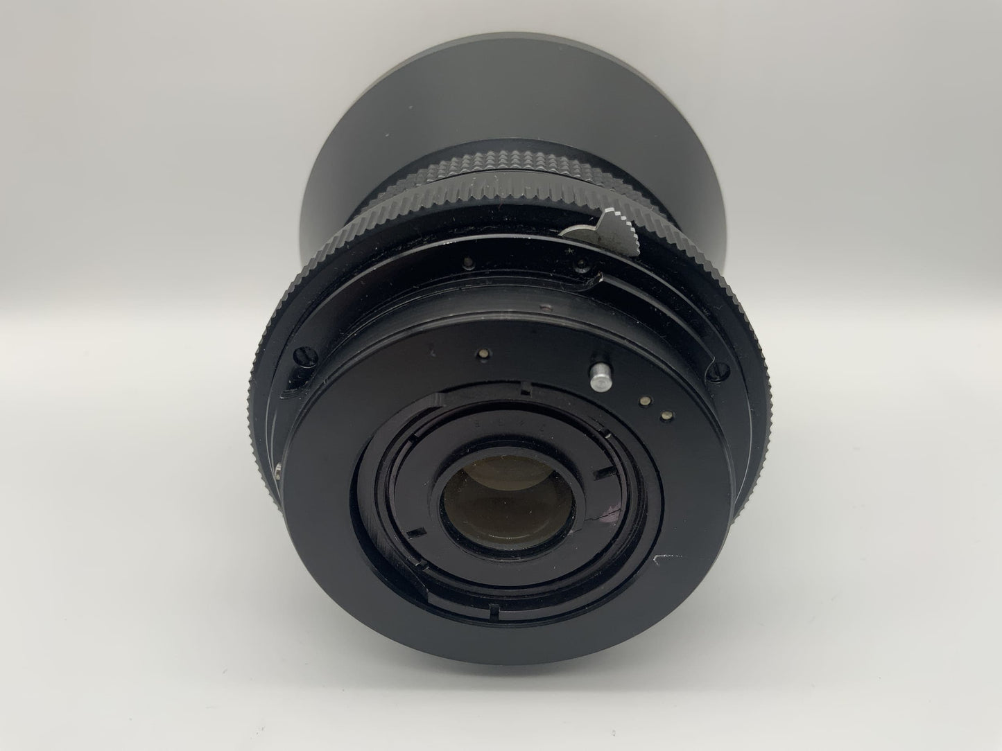 Carl Zeiss 50mm 1:4 Objektiv Flektogon MC Multi Coated (Pentacon Six) Text lesen