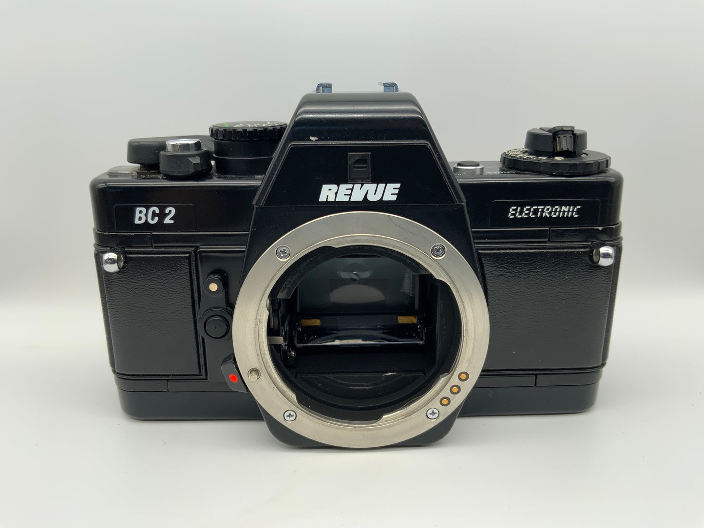 Revue BC 2 35mm Spiegelreflexkamera SLR electronic Body Gehäuse !Beli defekt!