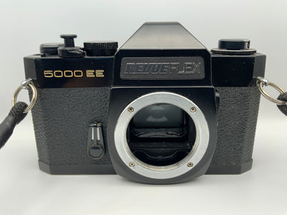 Revue Flex 5000 EE 35mm Spiegelreflexkamera SLR Body Gehäuse (M42) !Beli defekt!