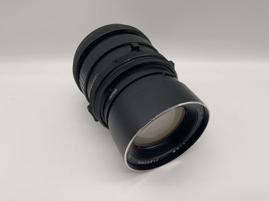 Mamiya 250mm 1:4.5 Objektiv Sekor C Camera Lens (für RB67 Pro S SD) Text lesen