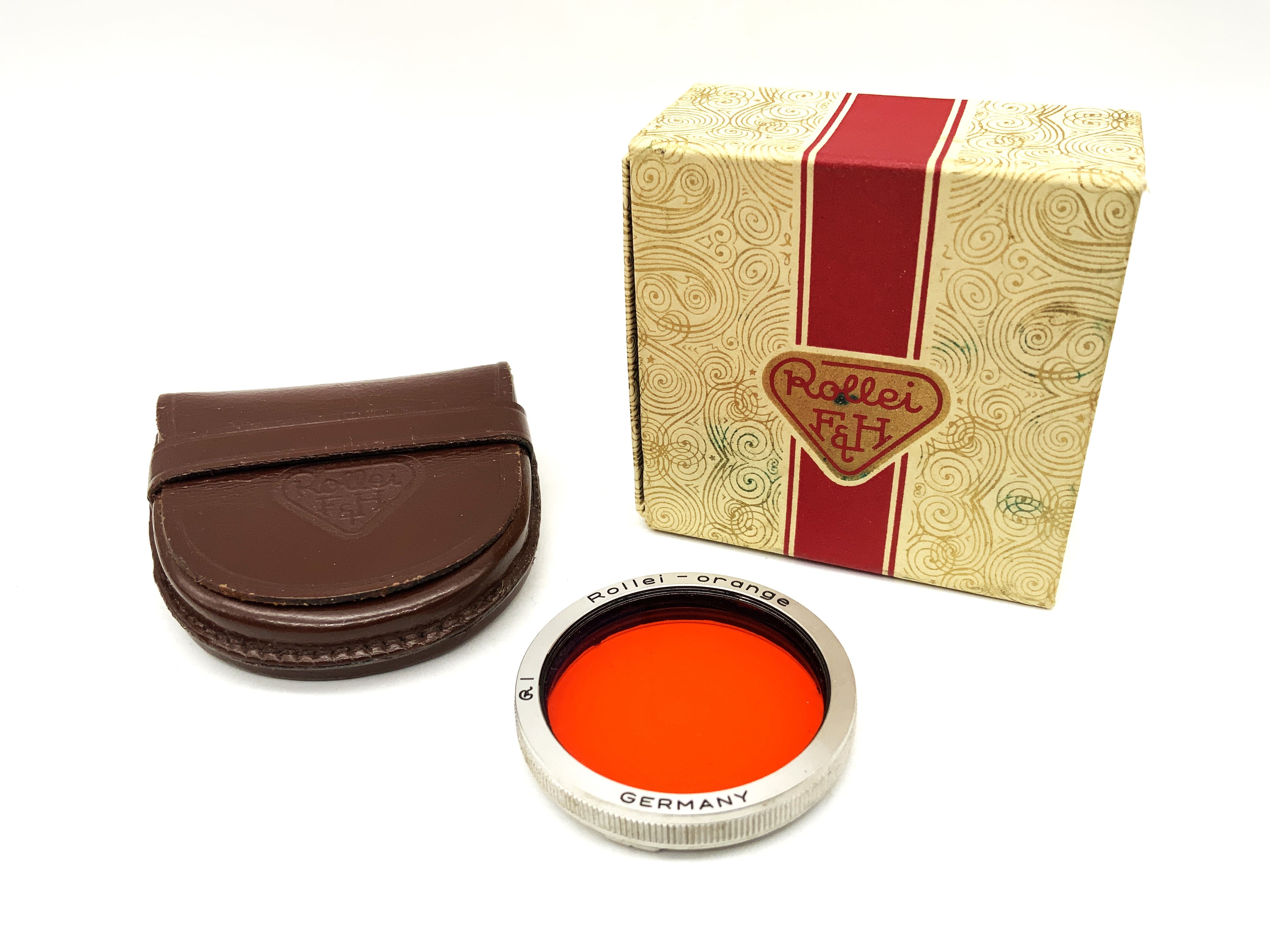 Rollei Farbfilter orange in OVP Filter R I Kreisförmig Filtergewinde