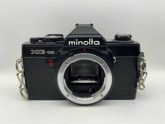 Minolta XG-SE 35mm Spiegelreflexkamera SLR Body Gehäuse !Beli defekt!