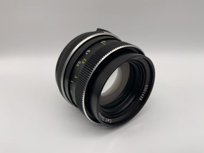 Carl Zeiss 50mm 1:1.8 Objektiv Planar Kamera Camera Lens (Rollei QBM) !Nebel!