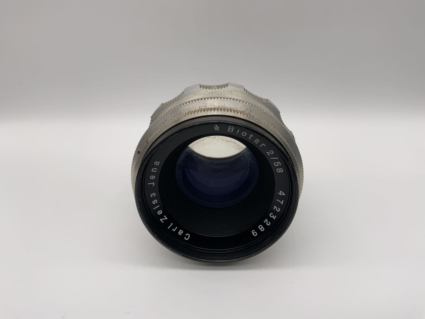 Carl Zeiss 58mm 1:2 Objektiv Biotar 10 Blades Kamera Camera Lens (M42) !Nebel!