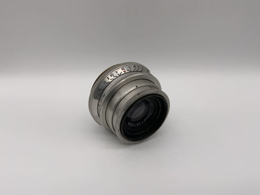 Carl Zeiss 5cm 1:3.5 Objektiv 50mm Tessar Kamera Camera Lens (M42) !Nebel!